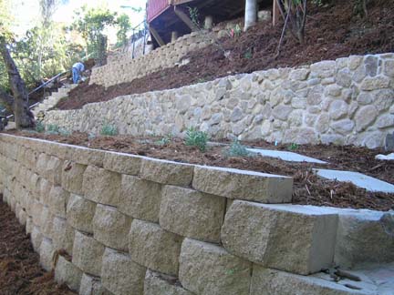 San Diego retaining walls